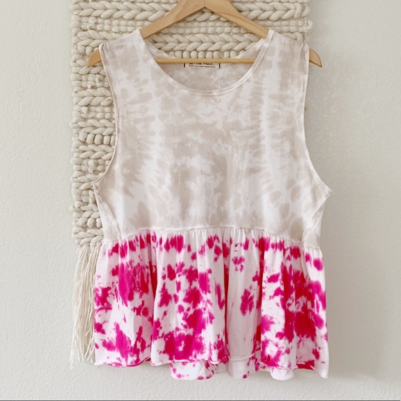 Free People Tie Dye Tank - Picture 1 of 8